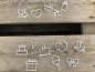 Preview: Cake Topper 2-zeilig mit Name und Datum + Motiv Preview: Cake Topper 2-zeilig mit Name und Datum + Motiv